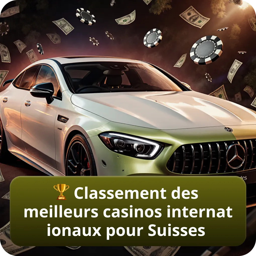 Classement top casinos internationaux pour joueurs Suisses